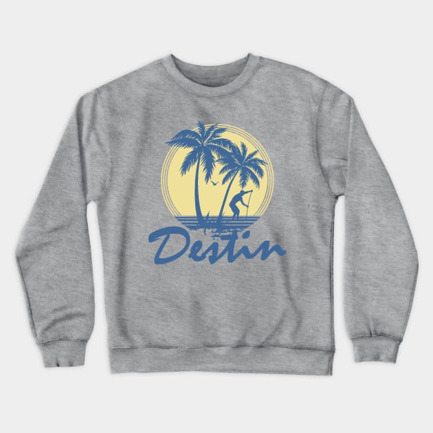Destin Crewneck Sweatshirt by Etopix